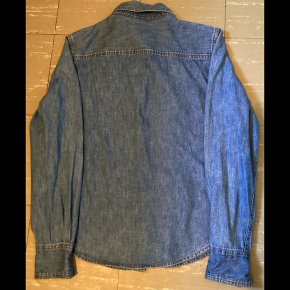 Women’s long-sleeve denim shirt - Picture 2 of 3